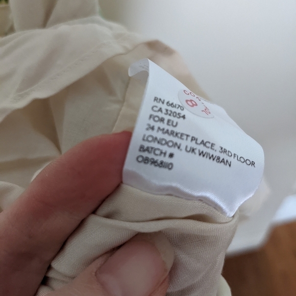 FREE PEOPLE like a lady citrus floral printed mini dress large - Picture 14 of 14